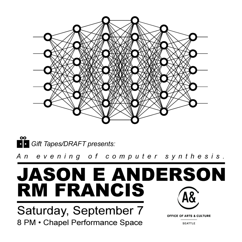 RM Francis, Jason E Anderson web flyer